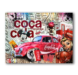 Coca Cola - Tableau Pop art