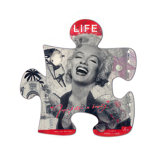 CPuzzle Marylin Pop art