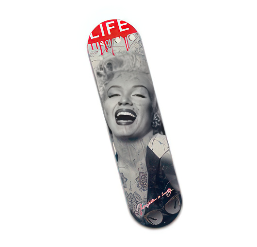 Marylin Monroe - Skateboard Pop art