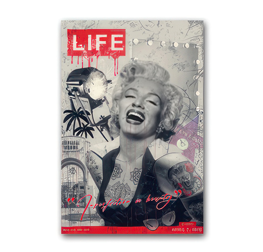 Maryline Monroe - Tableau Pop art